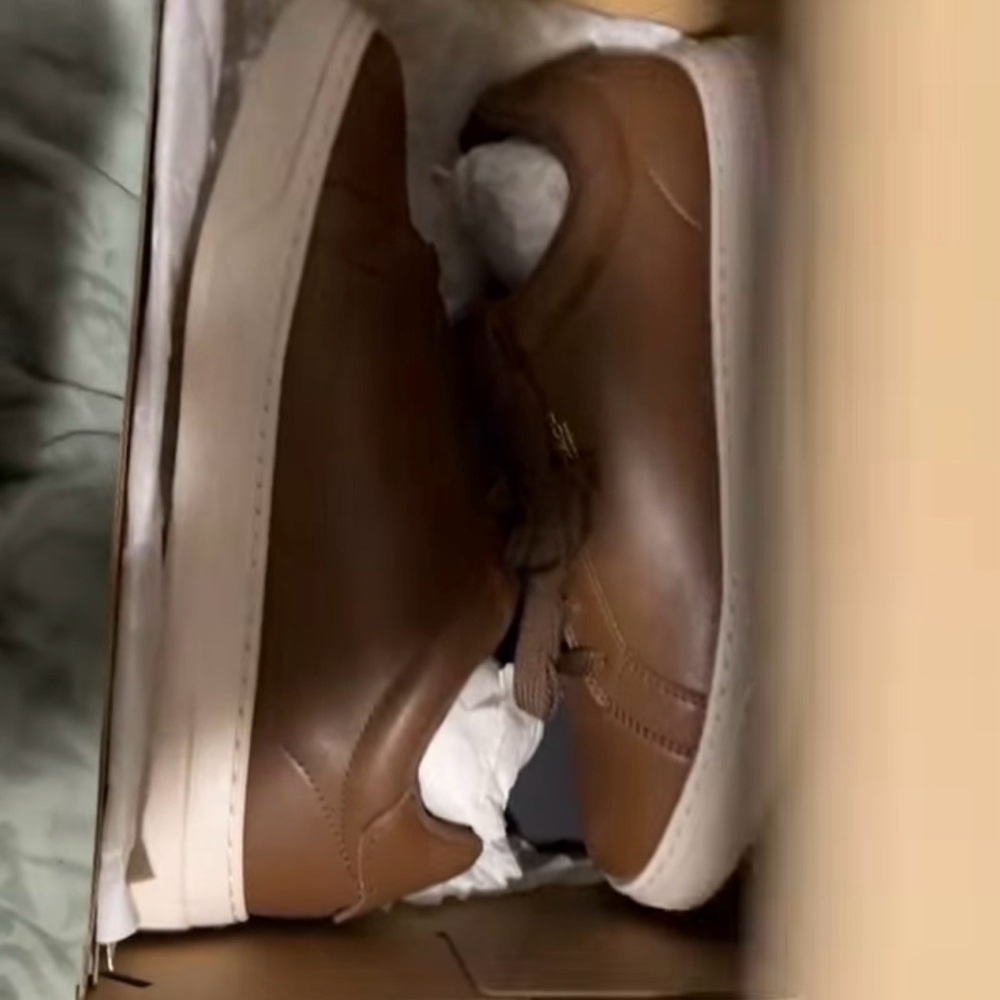 Coach Brown Leather Men's Sneakers